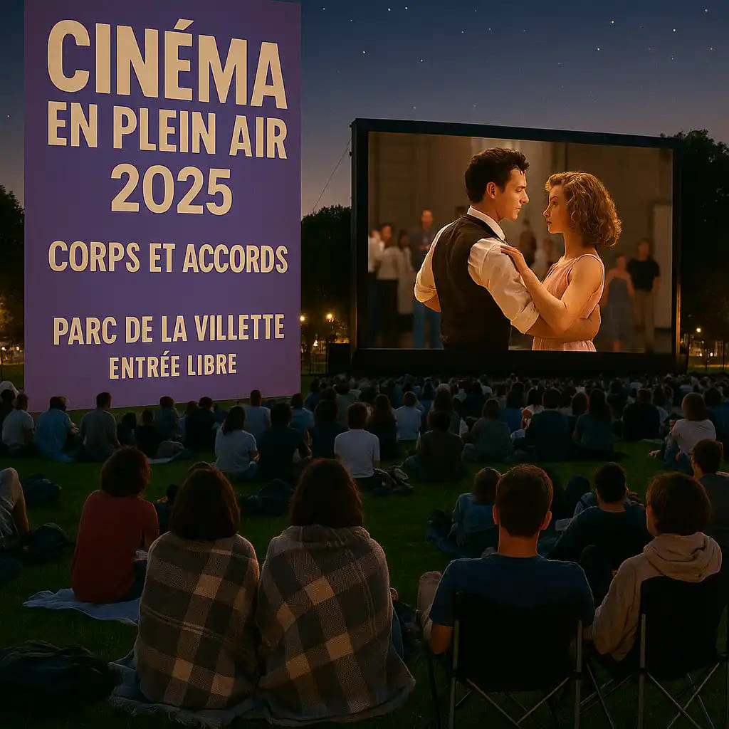 Open-air cinema at La Villette 2025