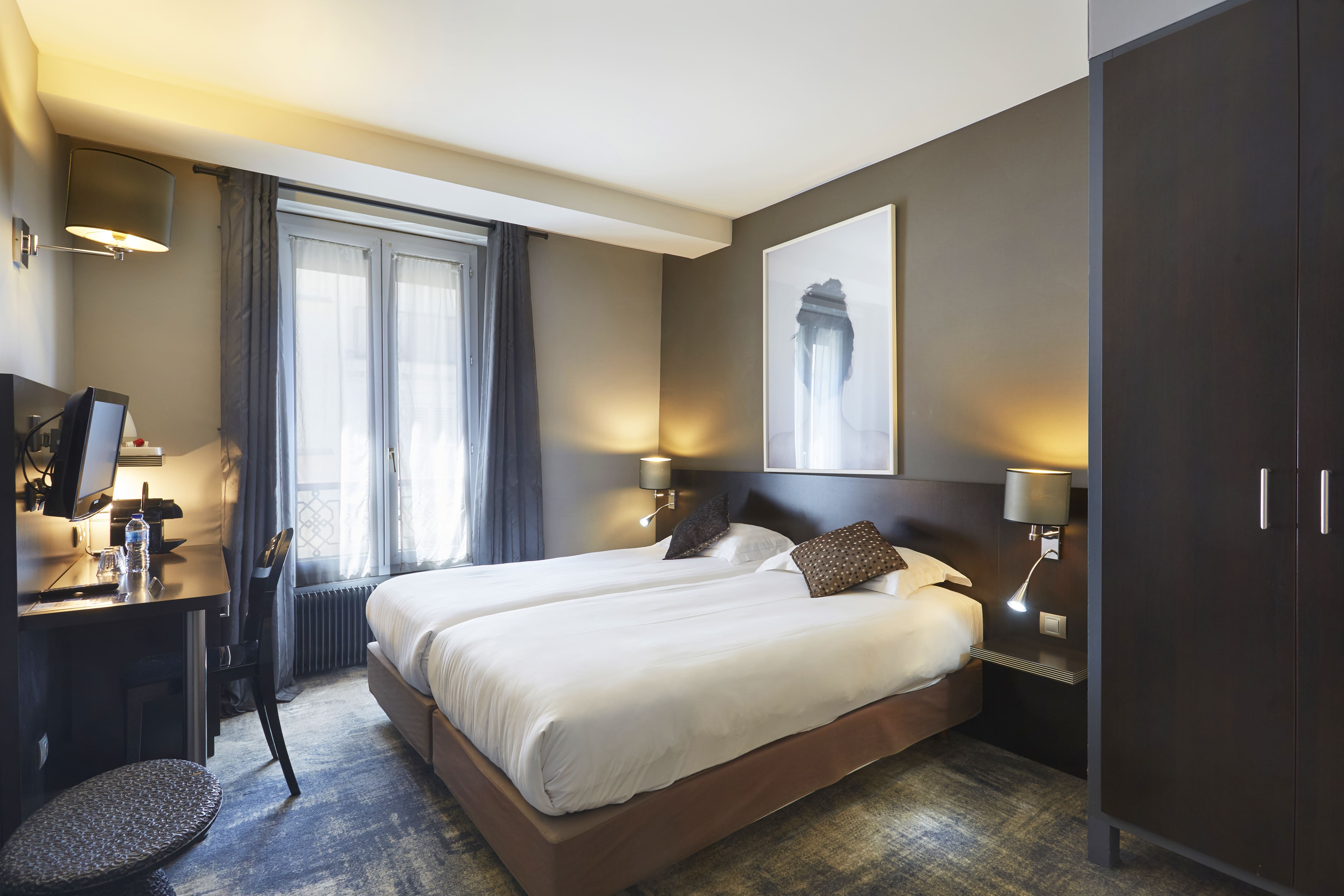 Hôtel Jardins de Villiers Twin Room