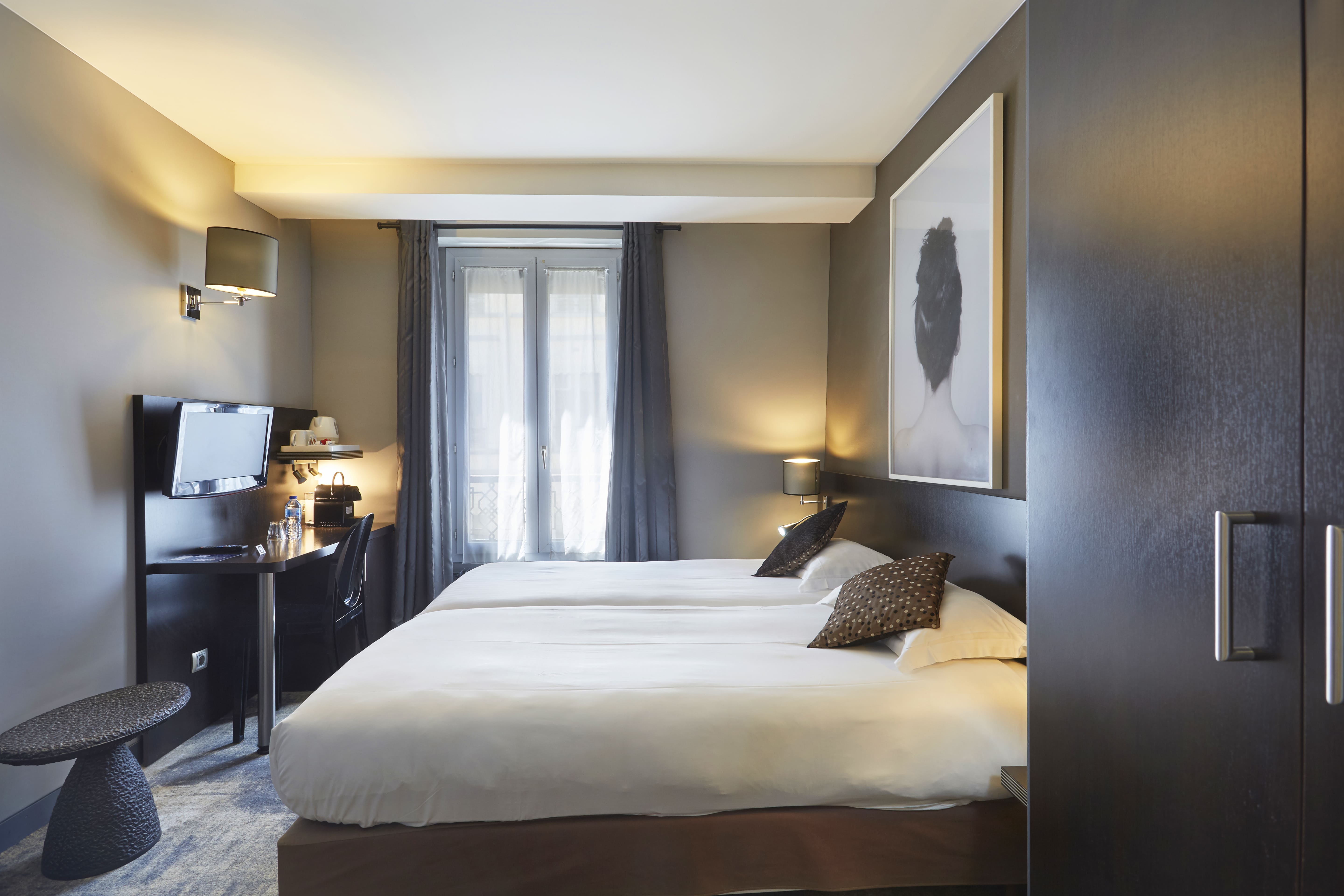 Hôtel Jardins de Villiers Twin Room